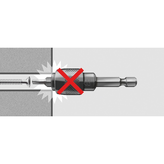 BİTS ADAPTÖRÜ-MIKNATSL.SUSTALI-1/4-150MM