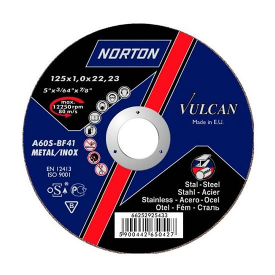 Norton 180x3 Mm Metal Kesme Taşi (Vulcan)