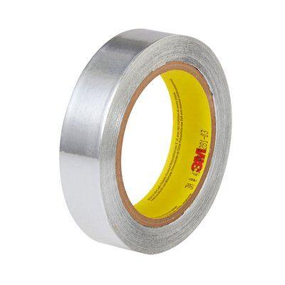 3M™ Alüminyum Folyo Bant 431, Gümüş, 25 mm x 55 m, 0,09 mm