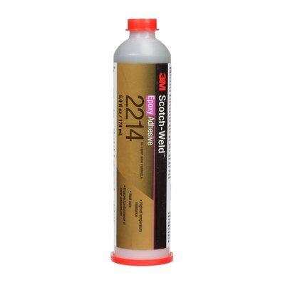 3M™ Scotch-Weld™ Epoksi Yapıştırıcı 2214 Yüksek Sıcaklık Yeni Formül Gri, 6 fl oz, kutu başına 6 adet