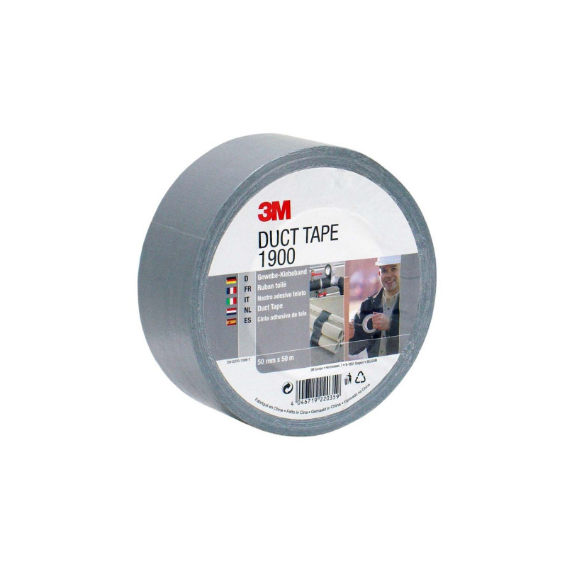 3M 1900 Tamir Bandı Duct Tape 3900 50Mmx50Mt Gri