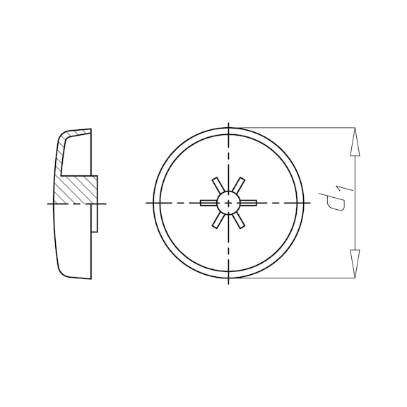 PLAST.KAPAK(AMOIII İÇİN)BYZ RAL9010 D15