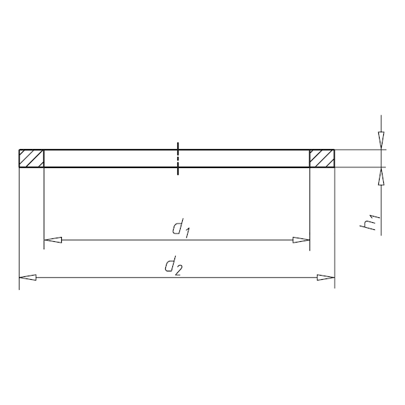 ALUM.PUL(CONTA)DIN7603-ALU-A-14X20X1,5