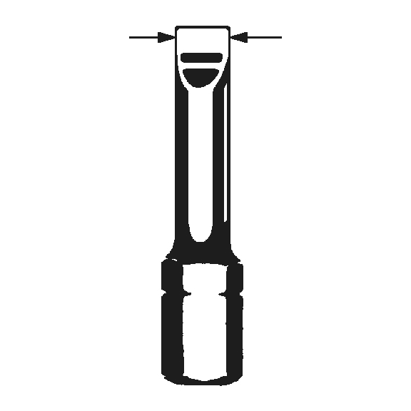 BİTS UÇ-DÜZ-1/4I-0,8X5,5X25MM