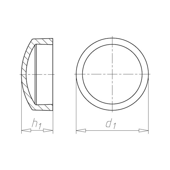 PLAST.KAPAK(0103 İÇİN) SYH RAL9005 D4,8