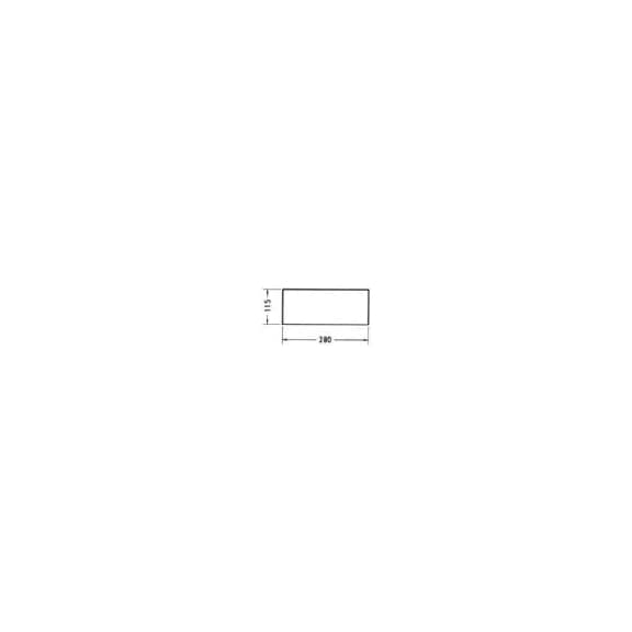 AHŞAP KURU ZIMPARA (KPE)115X280MM P100