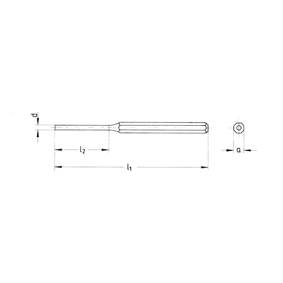 DÜZ PİM ZIMBA-4MM-L150MM