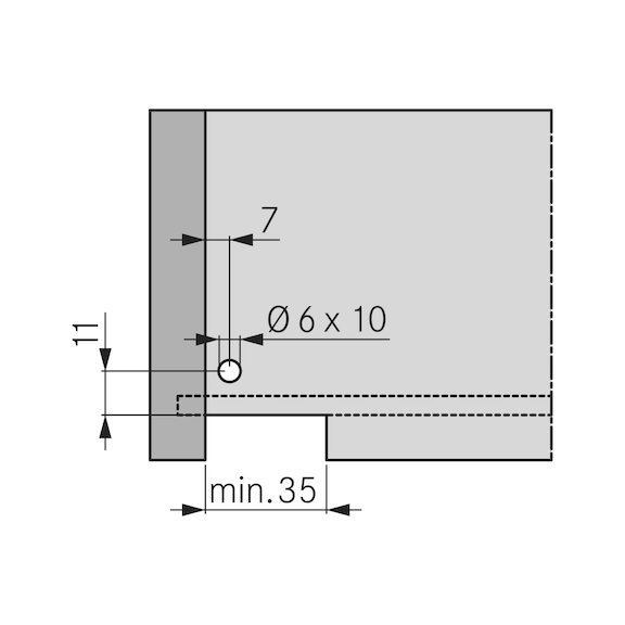 DYNAMOOV FRENLİ ÇİFT AÇIL.RAY 30KG-500MM