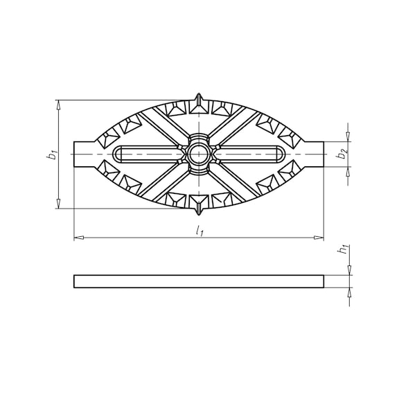 TERAS BAĞLANTI PARÇASI-GİZLİ(ALU)80X35X4