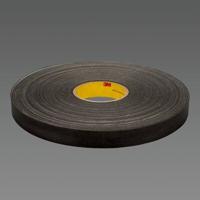 3M™ Vinil Köpük Bant 4508 Siyah, 1/2 in x 36 yd, kutu başına 18 adet